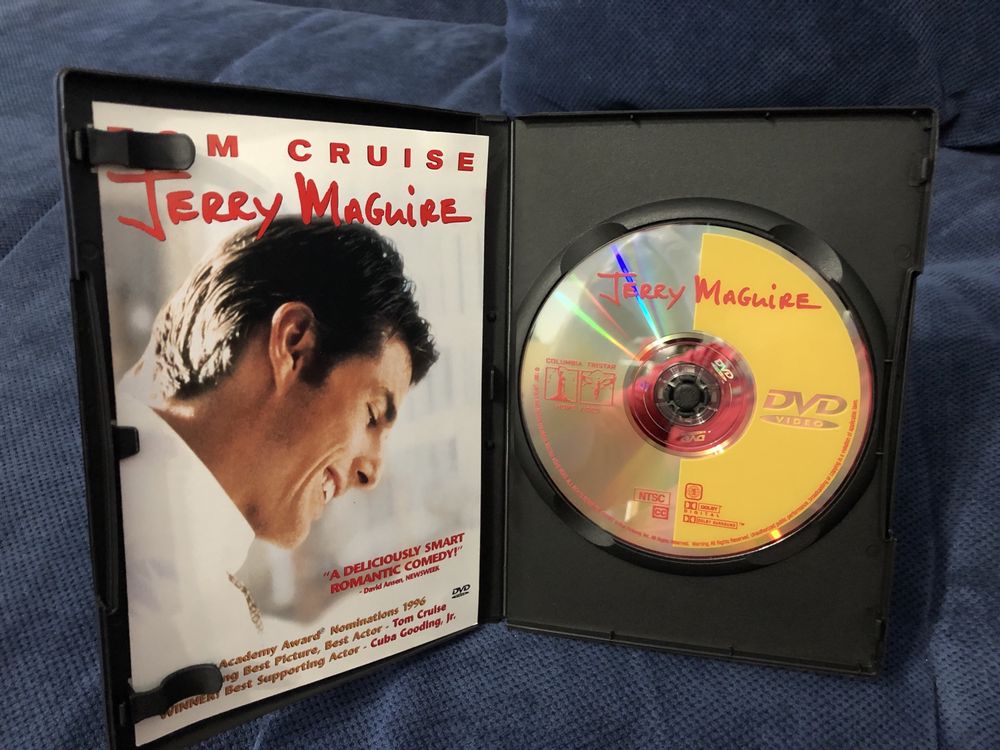 DVD video original film Jerry Maguire  (Tom Cruise, Renée Zellweger)