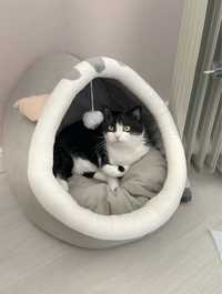 Продам новый лежак домик для кошек и собак