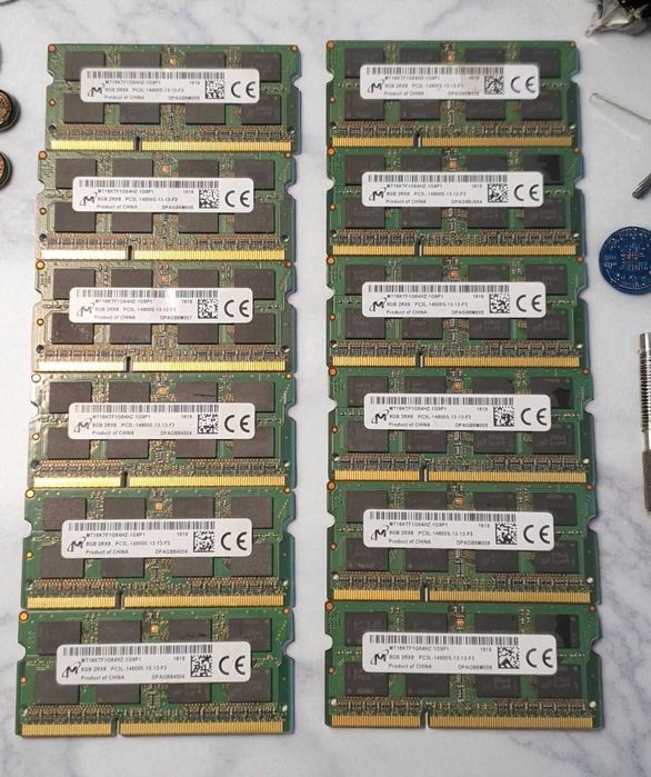 Memorie Laptop 16GB DDR3 1866 sodimm, kit 2 x 8GB DDR3L 14900S