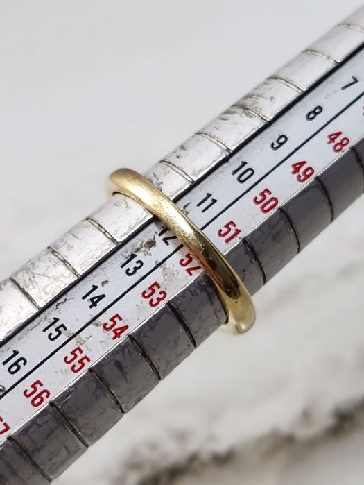 Inel din aur de 14K cu onix – mărimea 52, gramaj 4,96 gr