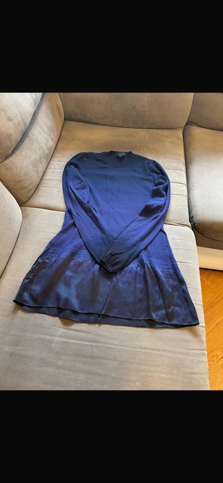 Pulover mătase lână Burberry