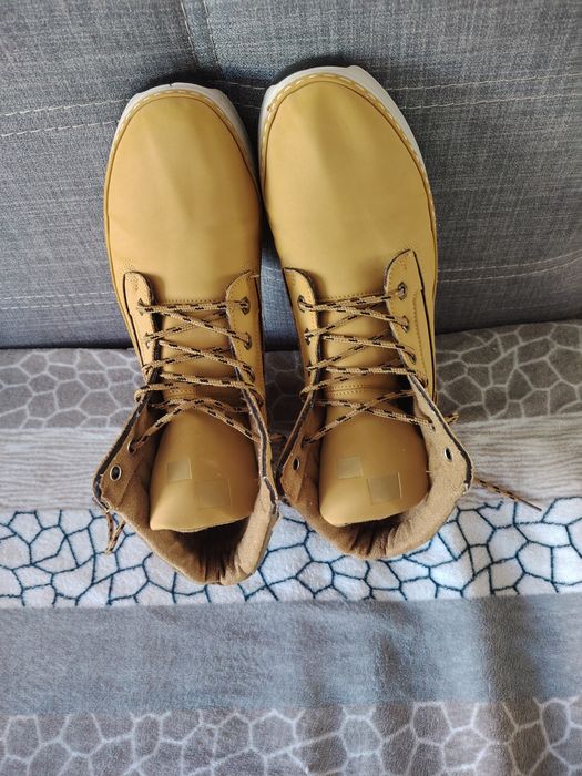 Мъжки бори еко кожа/текстил кафяви Tendenz