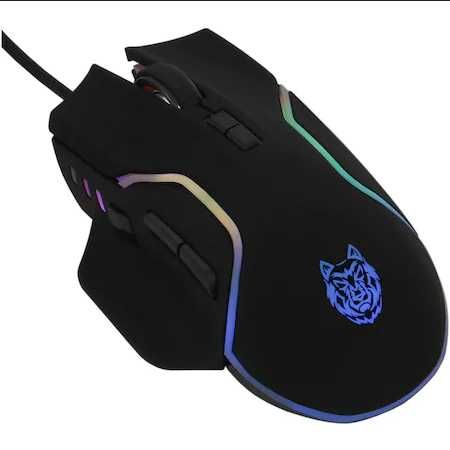 Нова геймърска мишка Gaming A+ KuaFu 7200 DPI, Black, RGB