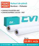 Canvas Bumbac Lucios - Mat sau Poliester  380/260 grame / mp