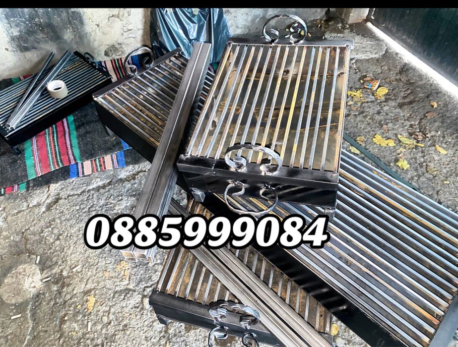 BBQ ЗДРАВИ МАСИВНИ ПО ЗАЯВКА НА КЛИЕТ барбекю скара за вграждане вили