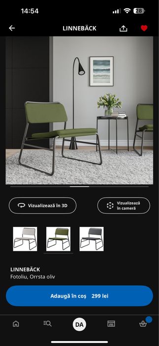 Scaun Kaki Ikea