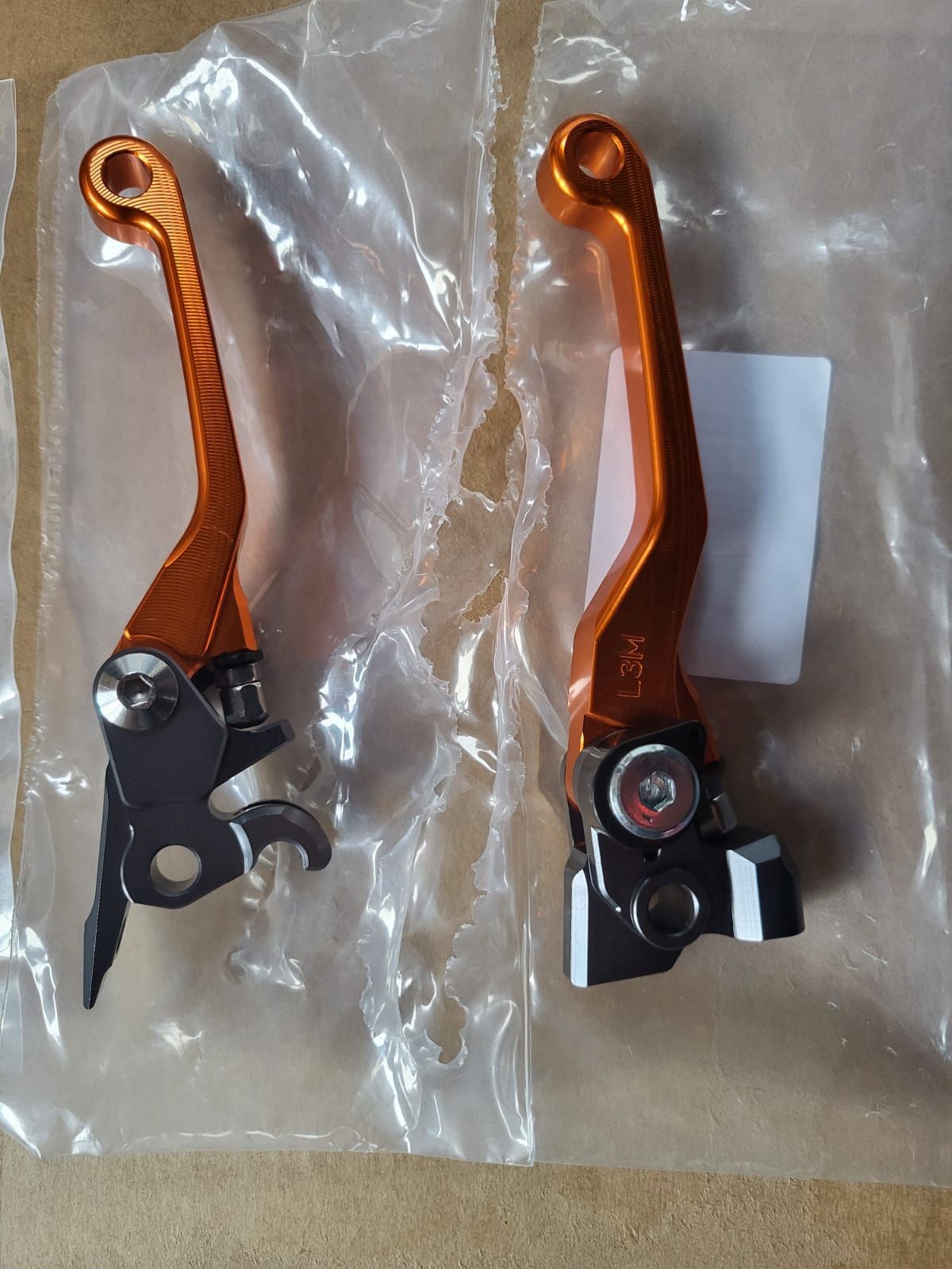Manete rabatabile scurte KTM 2008-2013, 2014-2022. Înălțătoare ghidon