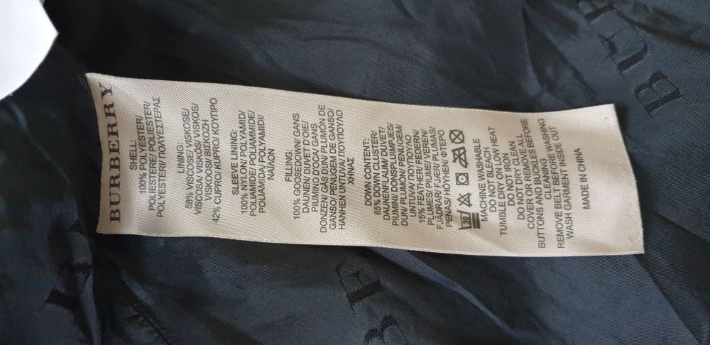 BURBERRY London Down  Parka Size M ОРИГИНАЛ! Дамска пухено яке Парка!