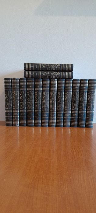 Colectia Dictionar Ilustrat al Limbii Romane si Englez Roman Ilustrat