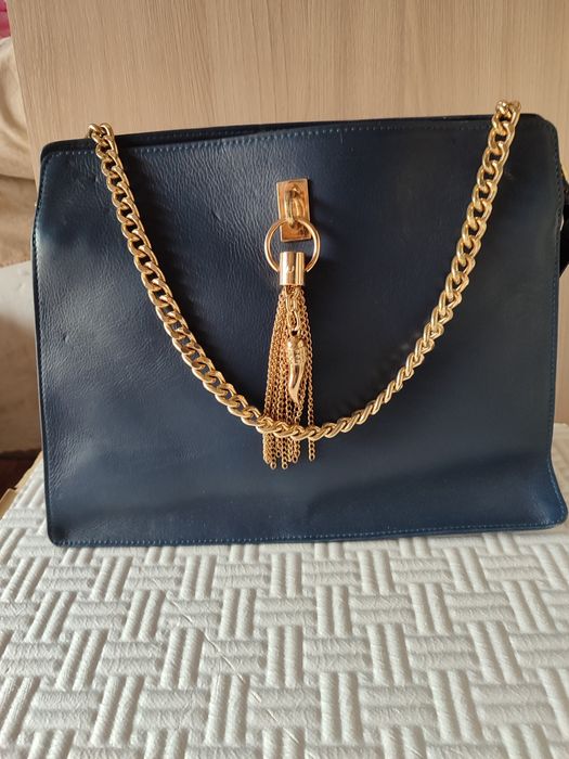 Сумочка женская темно синий цвет.