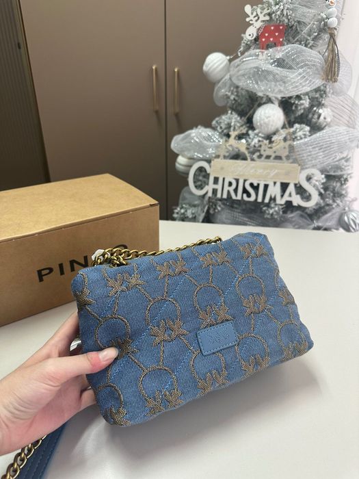 Дамска чанта Pinko Love Denim