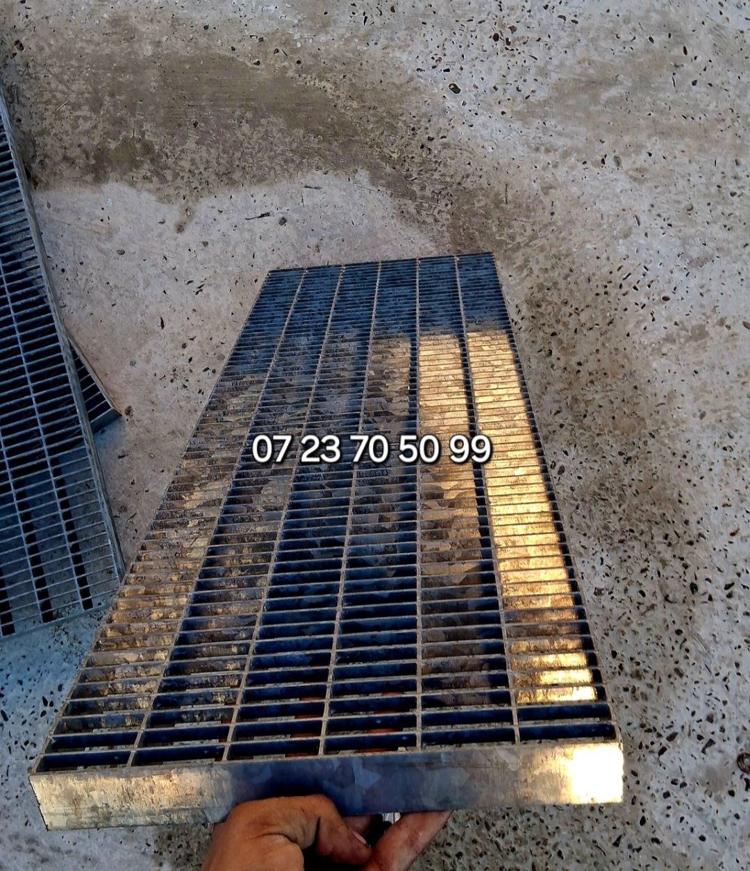 Trepte zincate galvanizat
