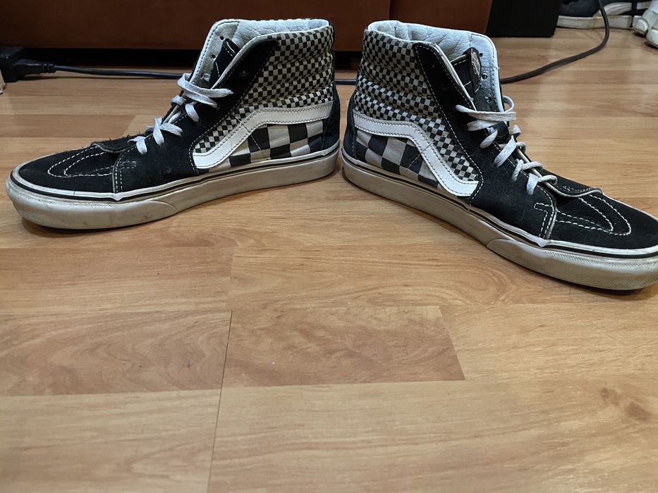 Vans SK8 HI Checkerboard