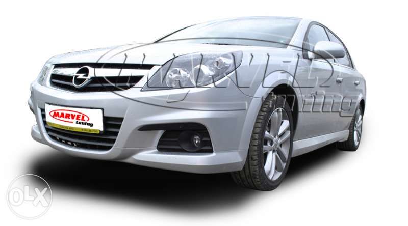 Спойлер (тунинг добавка) (тип OPC) за броня Opel Vectra C