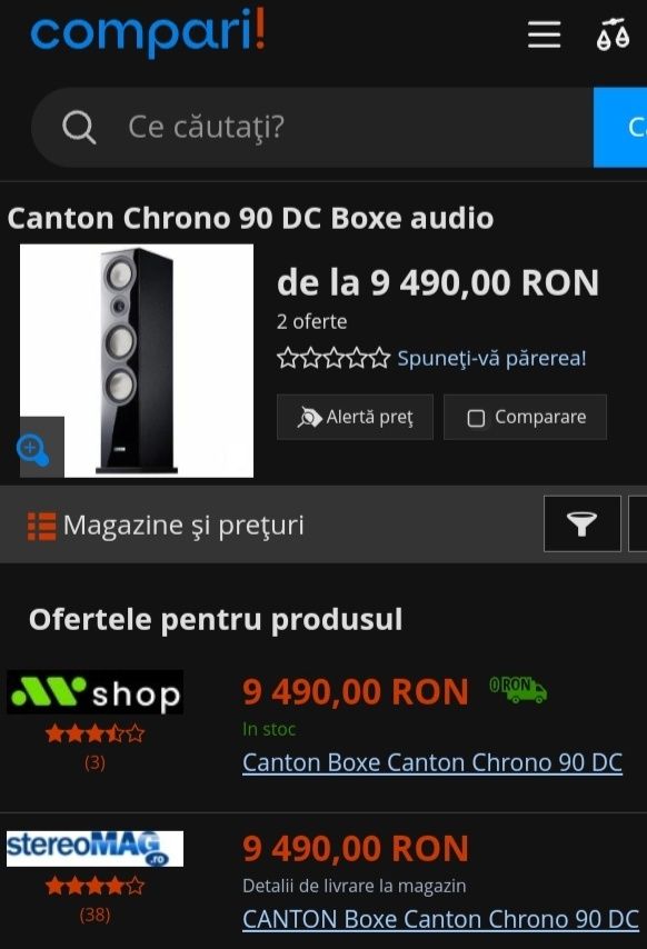 Boxe Canton Chrono 90 DC, 2023