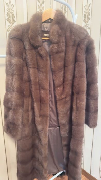 Норковая шуба Imperia Furs, Италия, шуба автоледи, шуба трансформер