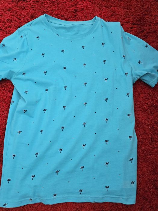 Tricou albastru M!