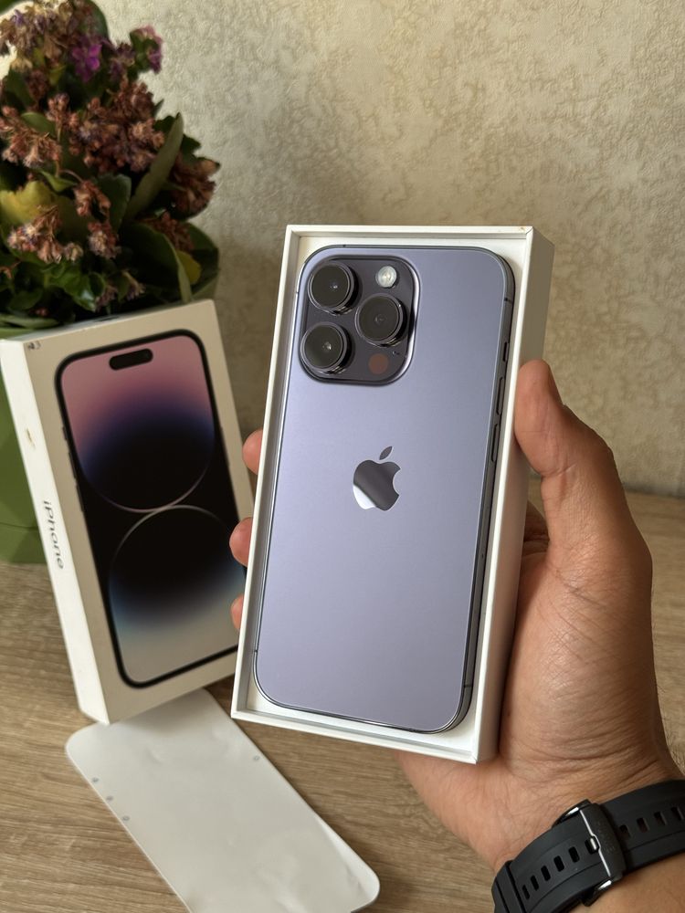  iPhone 14pro 5G 1TB deep purple аккум 100%