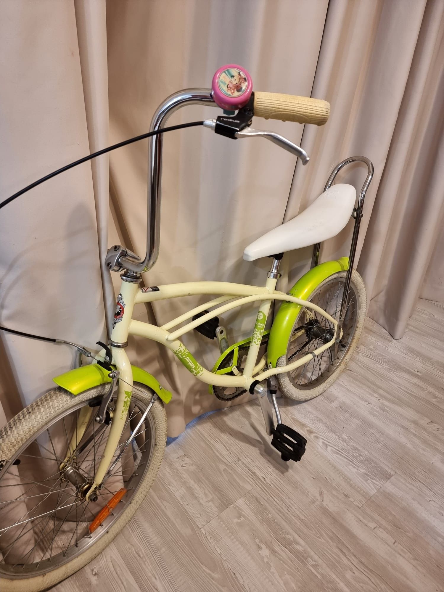 Bicicleta pentru copii PEGAS Strada Mini 1S, 2017, Crem Inghetata