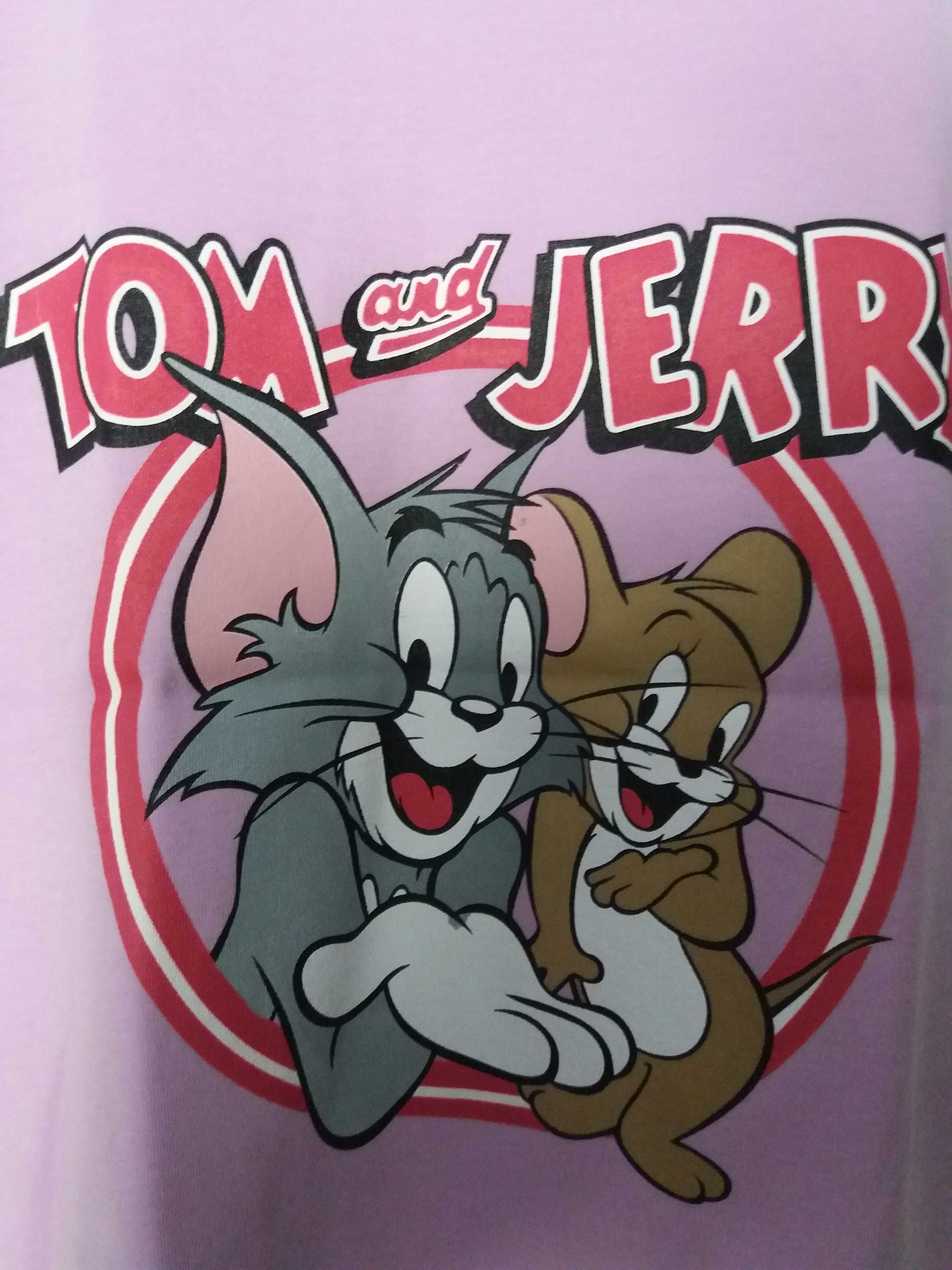 Tricou mov Tom & Jerry /Minnie