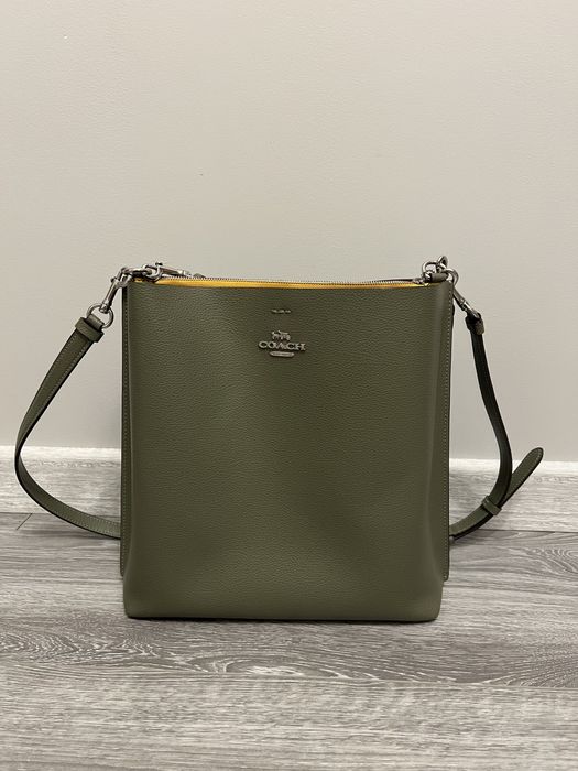 Кожаная сумка Coach (оригинал)