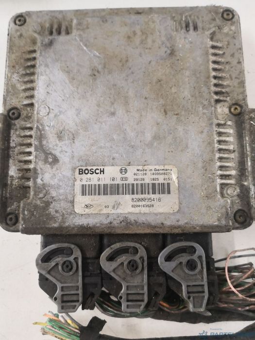 Calculator ECU RENAULT LAGUNA II (BG0/1_) [ 2001 - 2007 ] dCi (F9Q 750, F9Q 758, F9Q 759) 85KW|116HP BOSCH 8200095416 OEM 0281011101