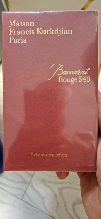 Parfum Baccarat Rouge 540 intens