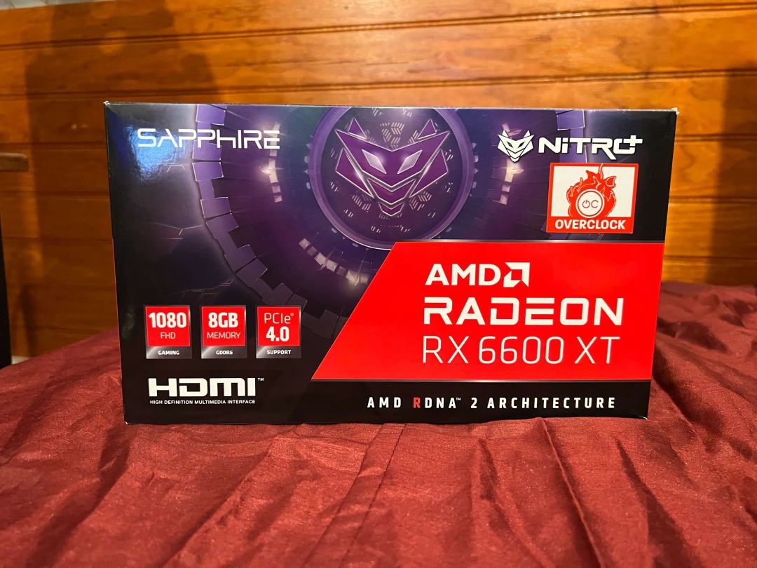 Placa Radeon 6600XT, Nitro+