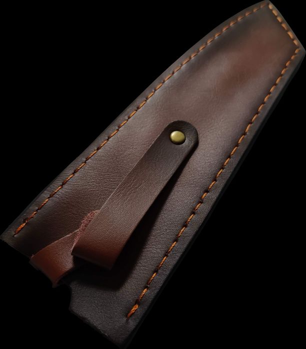 Husa cutit din piele, design deosebit