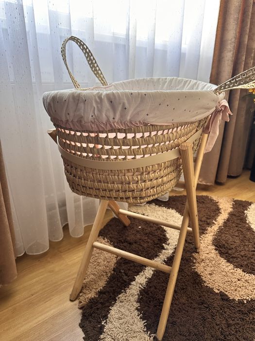 Coş bebe din nuiele