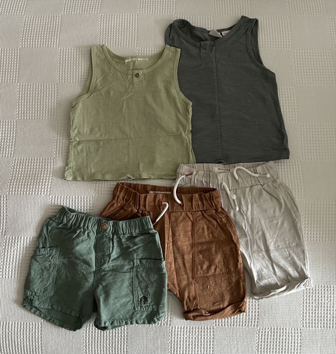 Летние вещи на мальчика zara hm