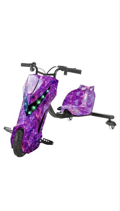 Tricicletă electrică drift cu bluetootth pentru copii