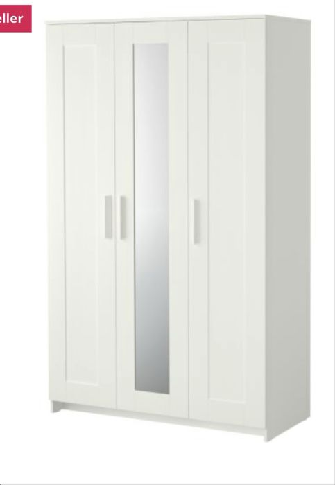 BRIMNES трикрилен гардероб IKEA