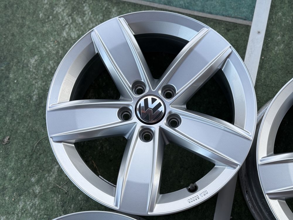 4бр. КАТО НОВИ 16” Оригинални Джанти 5х112 за -VW/VAG- 6,5Jx16H2, ET33