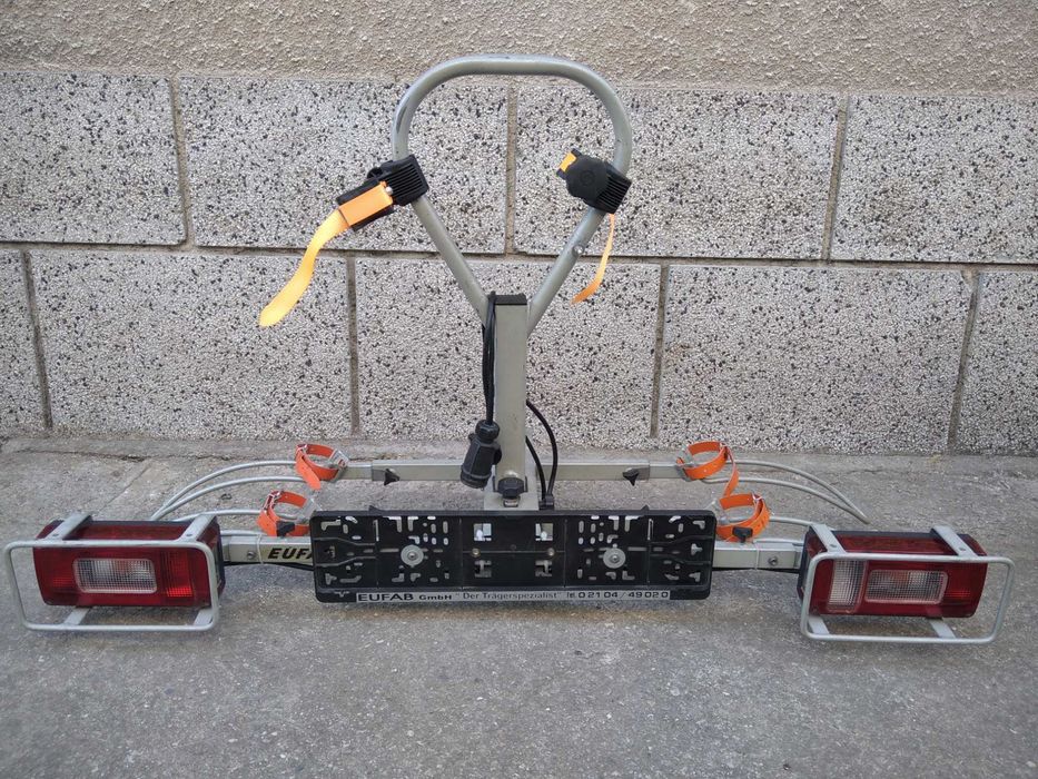 стойка EUFAB на велосипеди за теглич