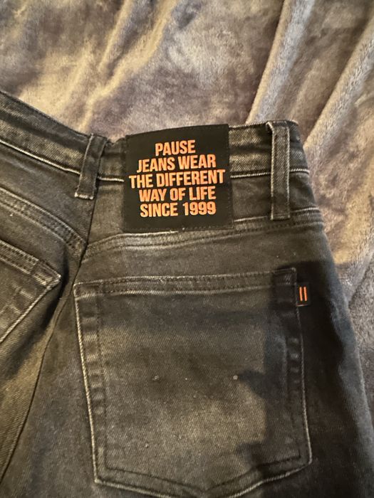 Черни дънки pause jeans