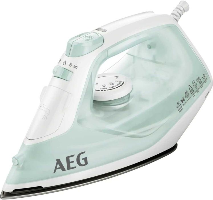 Парна ютия AEG DB 1740LG с индикатор за остатъчна топли 2400W