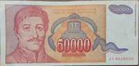 Vând bacnota de 50000 Iugoslavia