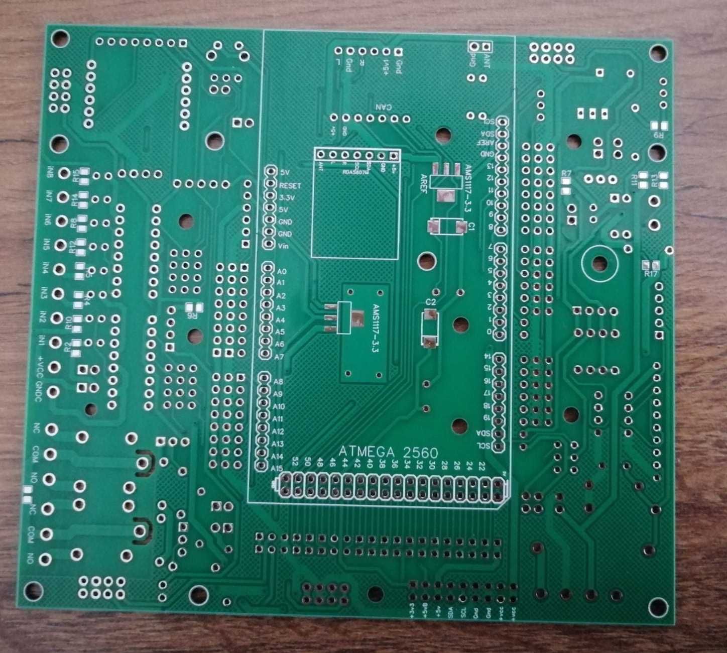 PCB Shield arduino mega 2560 green - Automatizari diverse - Smart Home