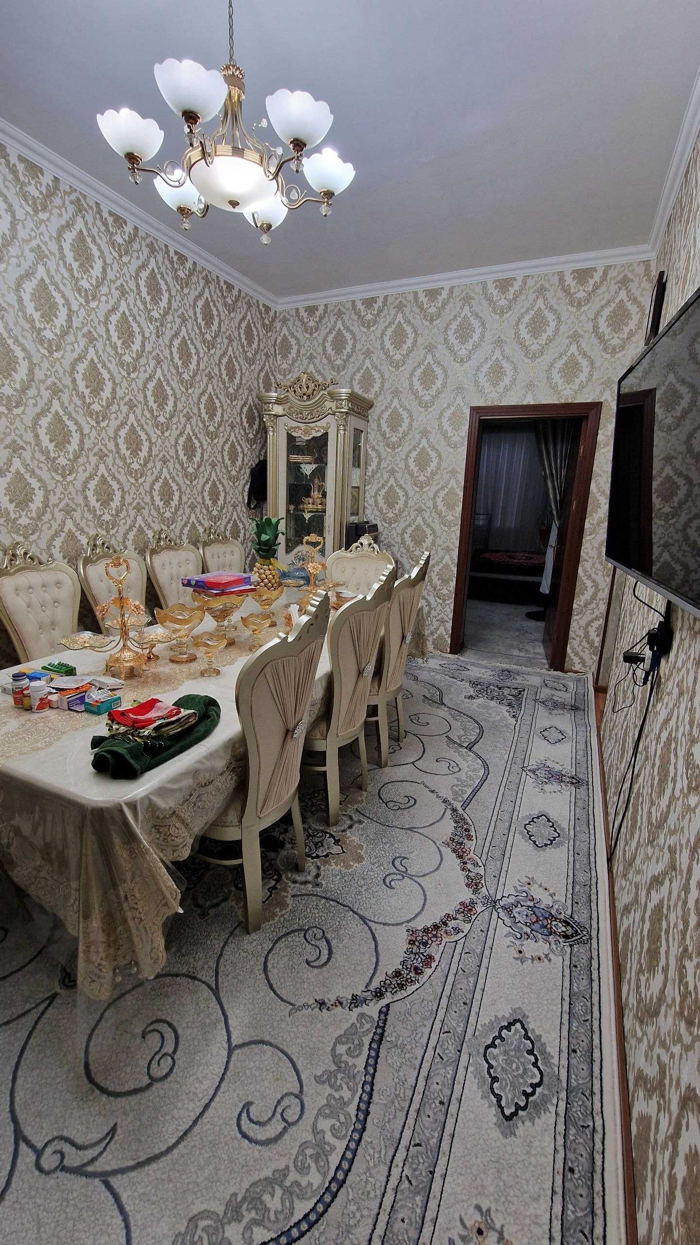 2xonali uy sergeli 6A da joylashgan xolati ideal evro remont