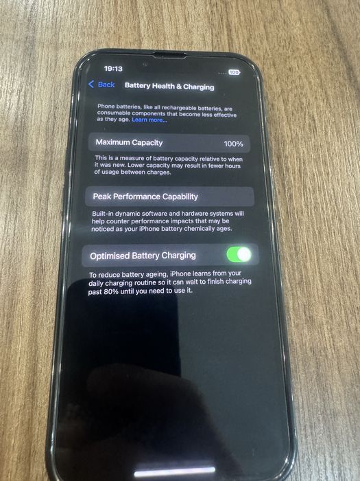 Iphone 13, перфектен 128GB цвят midnight