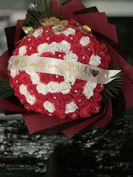 Buchet din trandafiri de sapun