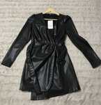 Кожена рокля ZARA