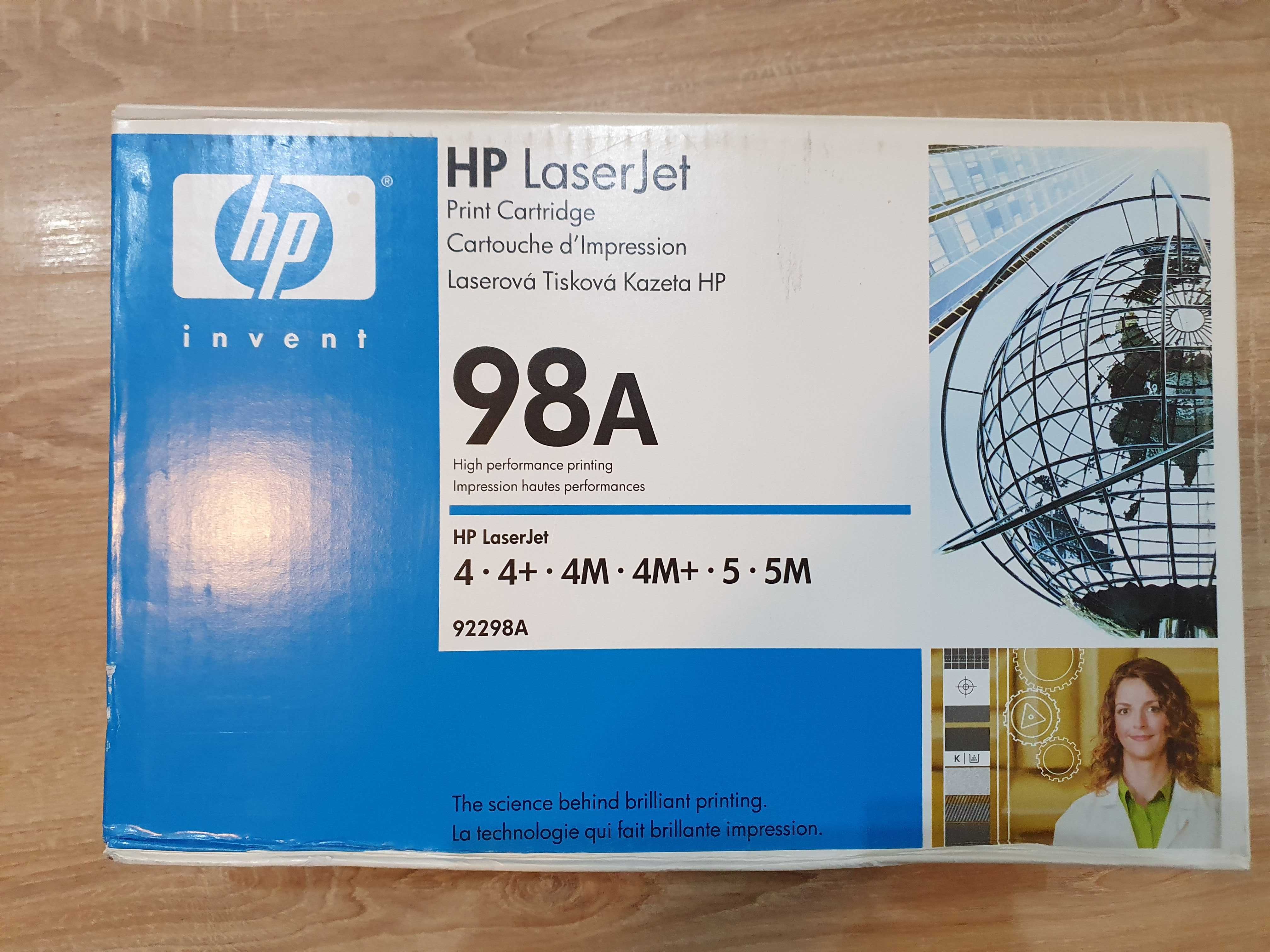 Оригинална тонер касета за лазерен принтер HP LaserJet 92298A