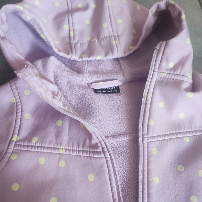 Детски суичър с пухкава подплата Juicy couture, размер 4-5 + подарък