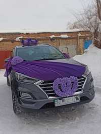Комплект украшений для свадебного автомобиля-30000тг