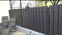 Garduri si porti din:

- panouri stil jaluzea;

-sipcă metalică;

- fi