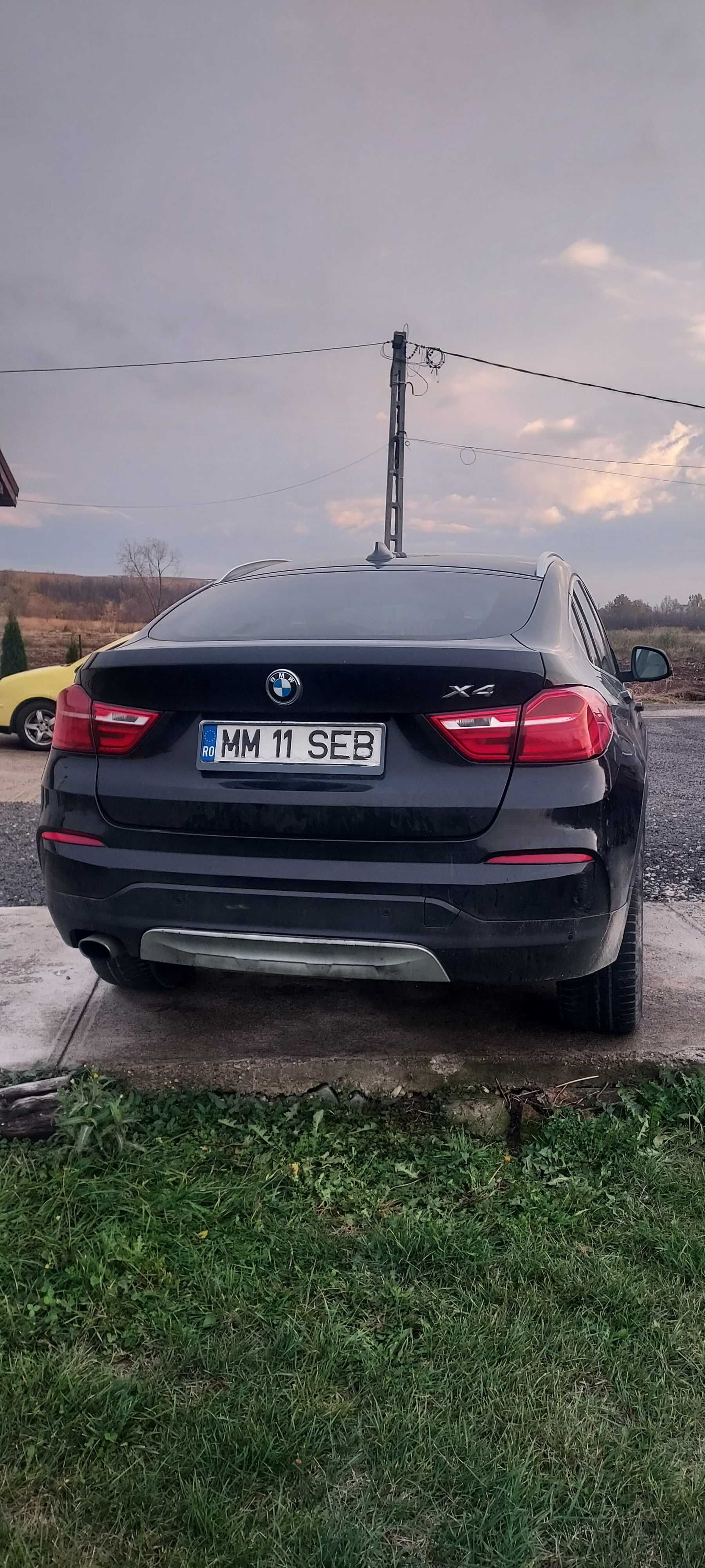 Bmw X4, piele, pornire si din telefon