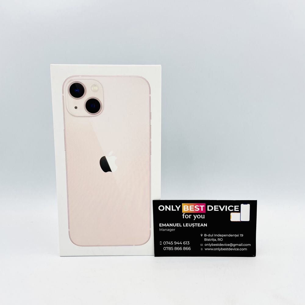  iPhone 13 Pink 128GB NOU / SIGILAT / GARANTIE