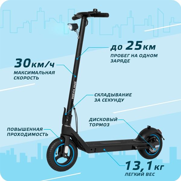 Neoline t24 электросамокат